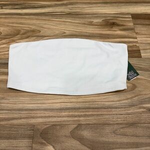 wild fable White Strapless Bandeau Top